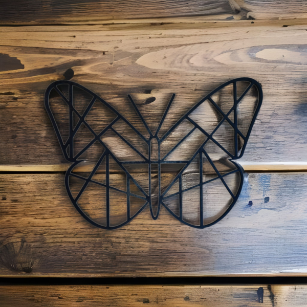 Wanddecoratie - vlinder MDF 6 mm