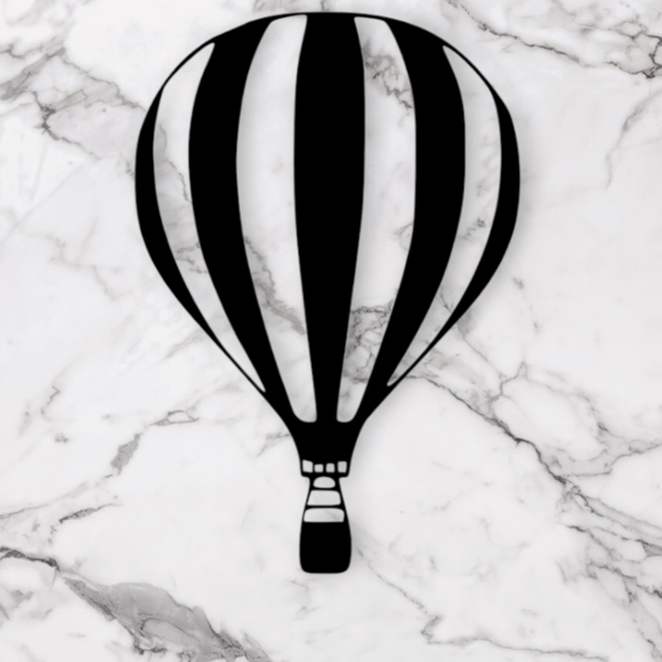 Wanddecoratie - Luchtballon - MDF 6 mm